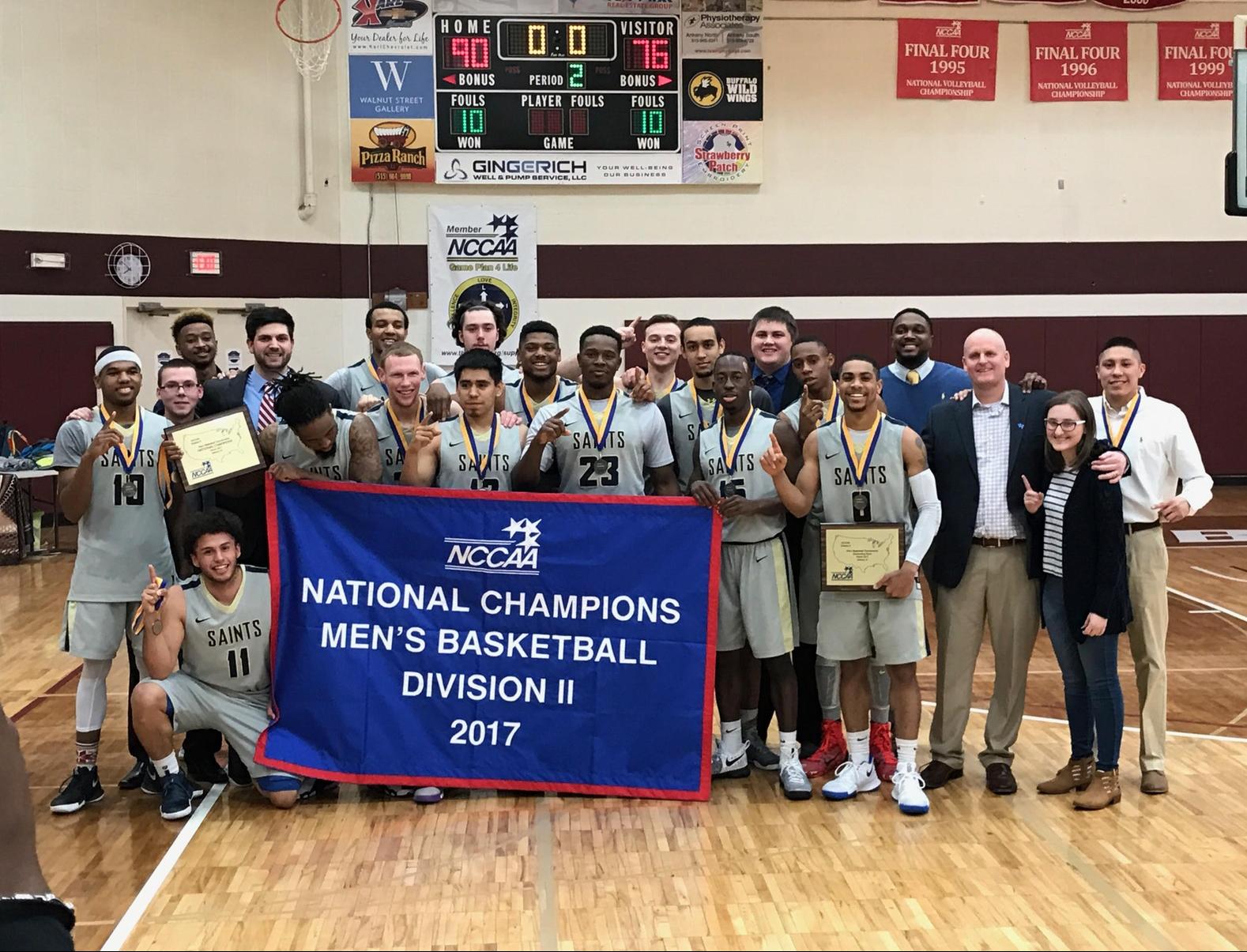 Randall Men's Basketball Wins 2016-2017 National Championship